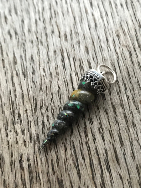 Unicorn horn pendant