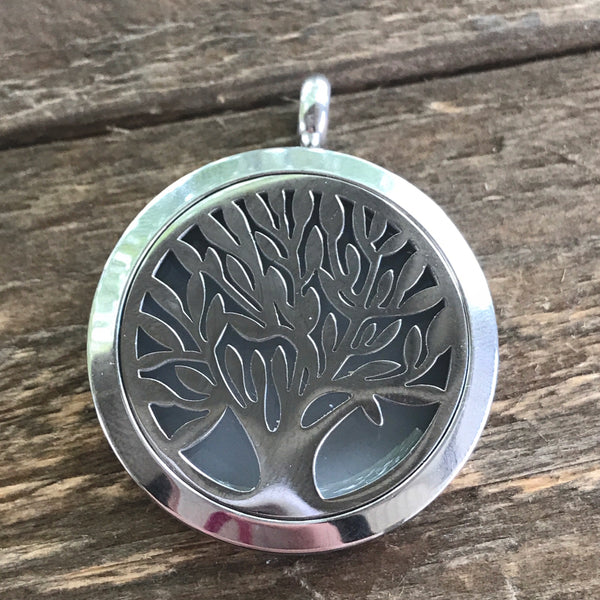 Tree of life stainless locket pendant